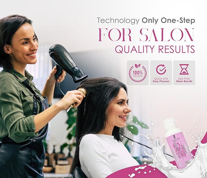 Lazzios Intense Organic Hair Protein 120 ml (4 oz) – Brazilian Professional Straightening & Smoothing Treatment – Safe Formula with No Toxic Acids, Hyaluronic Acid, Keratin, Caviar & Argan Oil