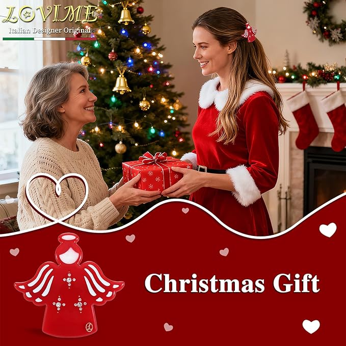 Gifts for Mom Wife Birthday Unique, Premium Acetate French Hair Barrette Clip for Women, Wedding Gift for Mother of the Bride, Christian Warm Gifts CHRISTMAS Stocking Stuffer With Gift Box