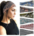 TERSE Boho Headbands for Women Wide Hair Bands for Women’s Hair Non Slip Thick Headbands for Yoga Workout Every Day Basic Girl’s Fashion Accessories