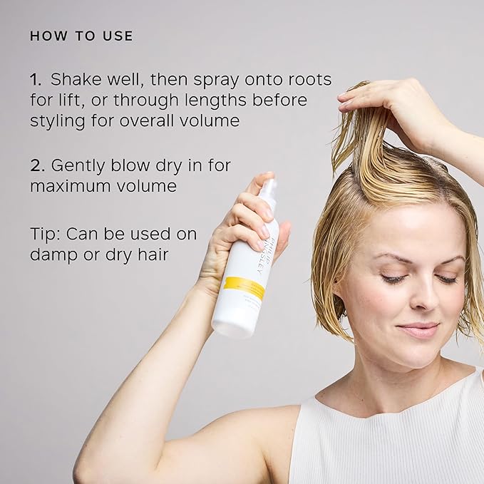 PHILIP KINGSLEY | Maximizer Root Boosting Spray |Volumizing Hair Spray that Adds Texture, Boosts and Lifts Fine, Flat, Limp Hair | Heat Protection Spray for Hair | 4.22oz New Formula