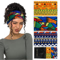 Huachi Wide Headbands for Women Non Slip, African Head Wraps for Black Women, Thick Womens Headbands Boho Elastic Hair Bands