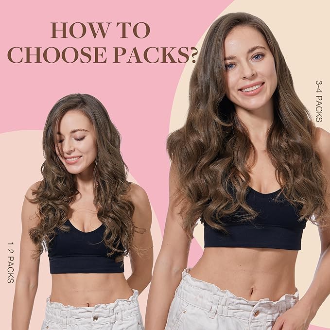 GOO GOO Tape in Hair Extensions Human Hair, 15 Velvet Mocha, 16inch 50g 20pcs, Skin Weft Seamless Invisible, Silky Straight with Thick Ends, Remy Human Hair