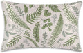 Satin Pillowcase 1 Pack-Leaves Herbs and Wildflowers Eucalyptus Silky Pillow Cover for Hair and Skin,King Size 20x36 Inch Soft Cooling Printed Pillow Cases with Hidden Zipper,Gifts for Women Men