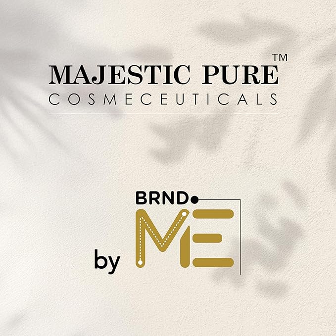 Majestic Pure USDA Organic Castor Oil - 100% Pure & Natural - Premium Grade, Cold Pressed, Hexane Free - Hair, Eyelashes, Eyebrows, Nails - Moisturizing & Nourishing - 4 Fl Oz
