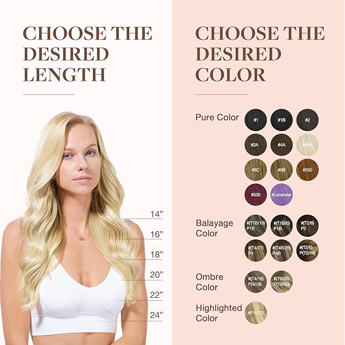 GOO GOO Clip in Hair Extensions Real Human Hair, Remy Human Hair Extensions Clip ins for Women, Natural Human Hair, 20inch 120g 7Pcs, #O7/60F