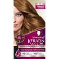 Schwarzkopf Keratin Permanent Hair Dye Cream, 7.5 Caramel Blonde, Professional Quality Color for Up to 100% Gray Coverage, Bond Enforcing System