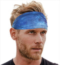 Tough Headwear Tough Outfitters Headband for Men - Mens Headbands - Working Out Sports Performance Head Bands - Athletic Cycling Running Sweat Band, Football Headbands - Sweat Bands Men/Women