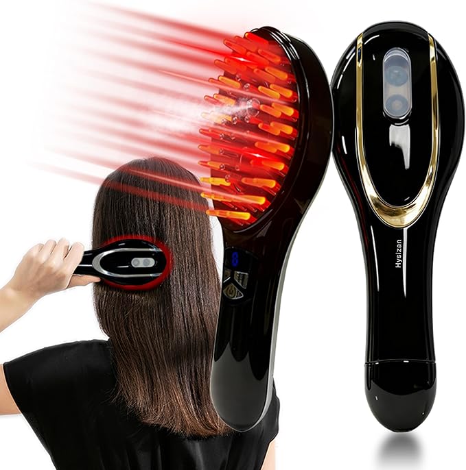 4-in-1 Scalp Massager Comb - Hair Oil Applicator & Scalp Scrubber, Portable for Home & Travel Use, Ideal for Women’s Hair Care