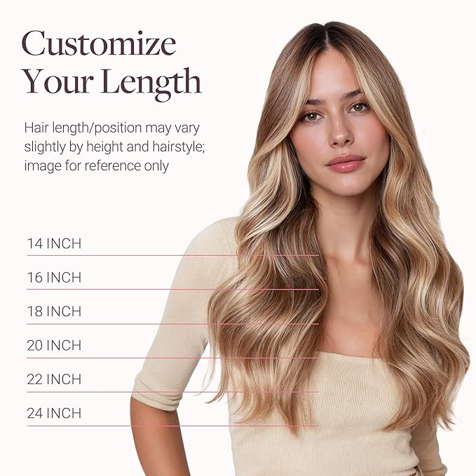 GOO GOO Tape in Hair Extensions Human Hair, #(T12A/18H) P18H Ash Beige Blonde Blend, 24inch 50g 20pcs, Skin Weft Seamless Invisible, Silky Straight with Thick Ends, Remy Human Hair
