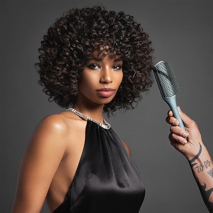 Fromm Professional Curl Studio Curl Shaper Frizz Free Styling Hair Brush for Detangling, Seperating, Shaping and Defining Curls on Wet and Dry Thick, Wavy, Curly or Coily Hair