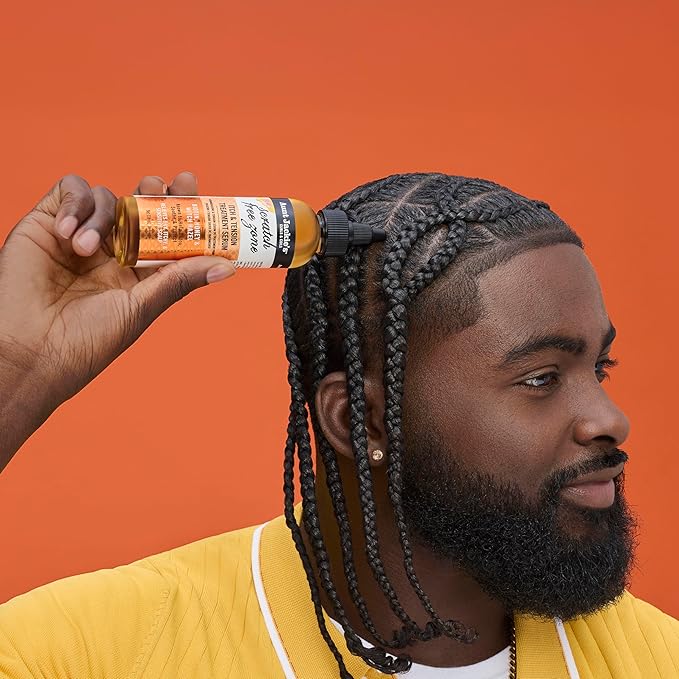 Aunt Jackie's Braid + Twist Collection Scratch Free Zone & Scent-Sational – With Witch Hazel, Biotin, and Honey – 4 fl oz (2 Products)