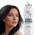 Temporary Hair Color Spray | 150ml Instant Hair Spray for Adults & Kids | Washable & Non-Sticky, Gentle Formula, Black | Halloween, Cosplay, Costume Party, Festivals