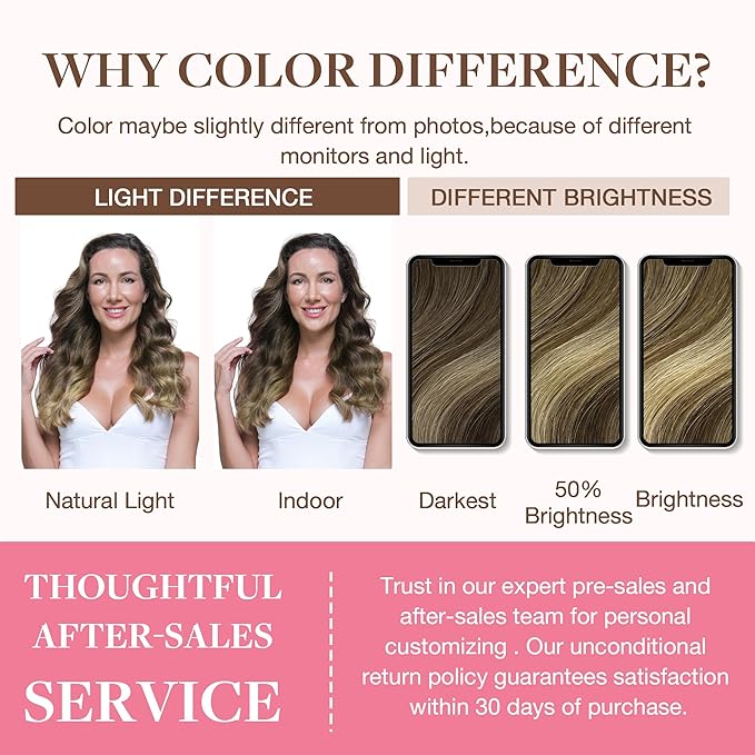 GOO GOO Clip in Hair Extensions Real Human Hair, Remy Human Hair Extensions Clip ins for Women, Natural Human Hair, 22inch 160g 7Pcs, #4/26/4 Balayage Chocolate Brown to Honey Blonde