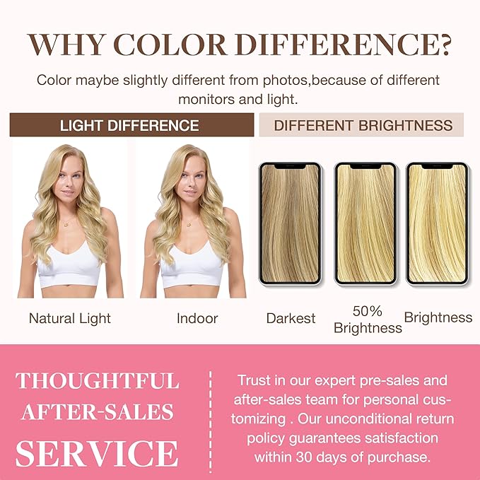GOO GOO Clip in Hair Extensions Real Human Hair, Remy Human Hair Extensions Clip ins for Women, Natural Human Hair, 22inch 150g 7Pcs, 18D/22F Dirty Blonde Highlights