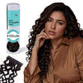 Irresistible Me 3A Curls Real Human Hair Extensions Clip Ins – 100% Human Hair Clip In Extensions for Length & Volume– Invisible Extension –Heat Resistant & Dyeable –Chocolate Brown, 24 Inches