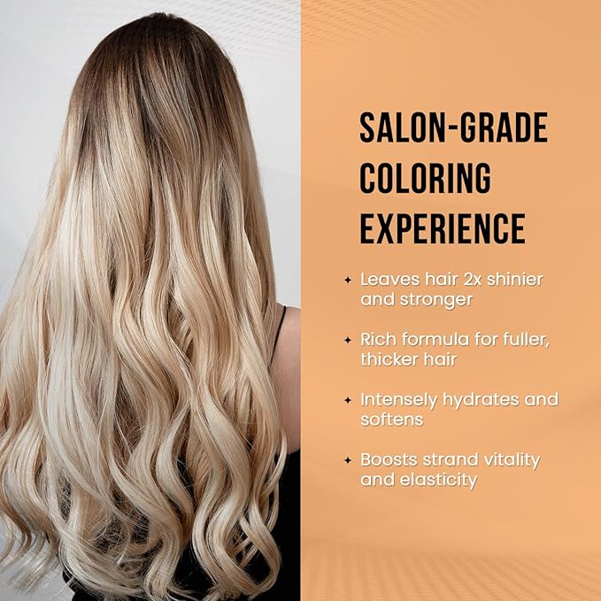 MOEHAIR Hair Color Developer 3% Hydrogen Peroxide, 10 Volume Creme Developer for Hair Coloring and Bleaching, Paraben-Free, Peach Fragrance 32 Fl. Oz