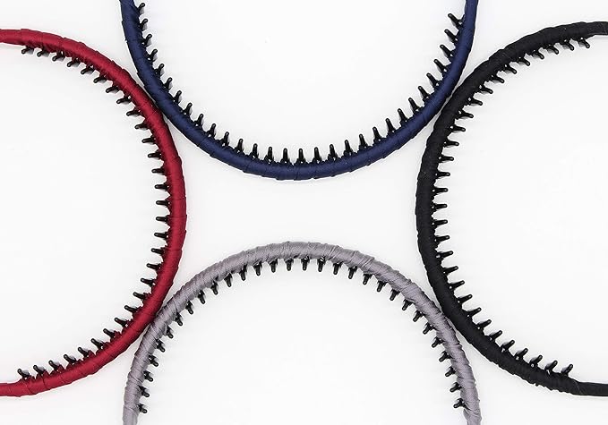 Comfy headbands for women fashion short hair band teeth hair headband comb Hair Hoop Hairbands Non-slip Hair Accessories for Womens/Girl Not easy to break(4 color)