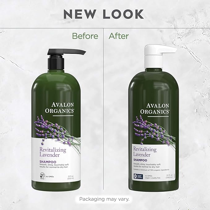 Avalon Organics Revitalizing Lavender Shampoo, 32 oz