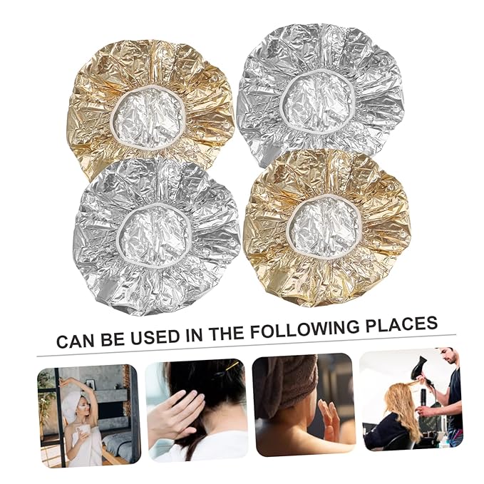 8pcs Reusable Deep Conditioning Hats for Hair Spa Thermal Insulation Dye Cap Lightweight and Portable Hair Treatment Caps for Coloring and Perms