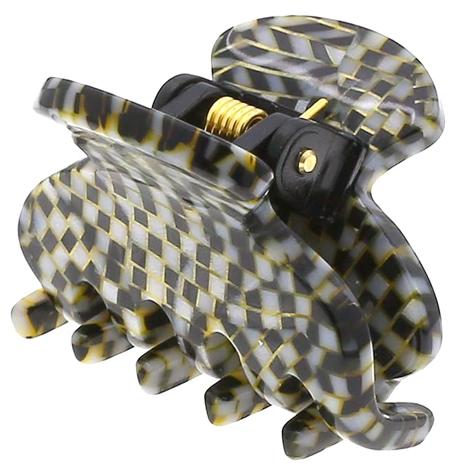 Camila Paris CP3068 French Hair Clip for Women, Handmade, Opera, Small, Girls Hair Claw Clips Jaw, Durable Styling Hair Accessories for Women, Strong Hold No Slip Grip, Made in France