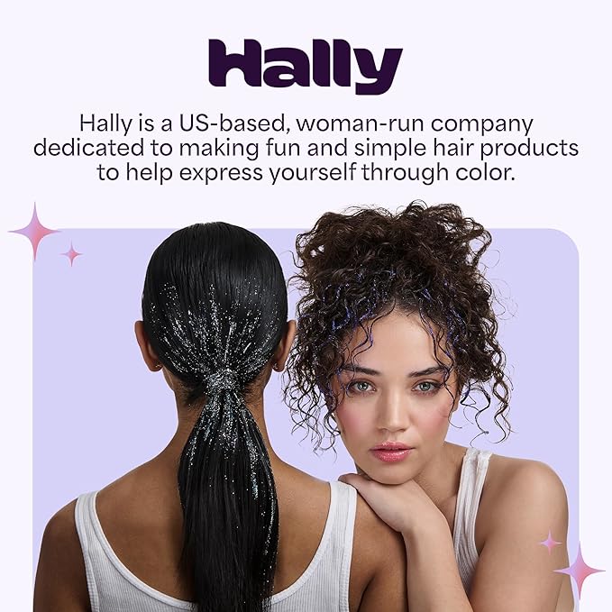 Hally Hair Color Cloud Hair Dye (Code Red) - Demi-Permanent Foam Hair Color for Women & Men - Mess-Free & Long-Lasting Hair Dye Kit, Hair Coloring Products Wash Out in 4-6 Weeks, Vegan