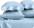 Bare Home Microfiber King Pillowcase Set of 4 - Light Blue, 20x40