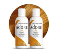 Adore Semi Permanent Hair Color (030 Ginger) | Vegan & Cruelty-Free Brown Hair Dye | No Ammonia, No Peroxide, No Alcohol | 4 Fl Oz Each (Pack of 2)