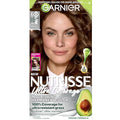 Garnier Nutrisse Ultra Coverage Hair Color, 600 Deep Light Natural Brown (Spiced Hazelnut) Permanent Hair Dye (Packaging May Vary)