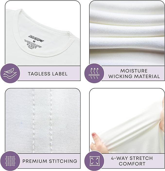 Rocky Thermal Underwear Women Long Johns Womens Thermals Top Bottom Set Fleece Lined Under Wear Clothes Base Layer Thermals