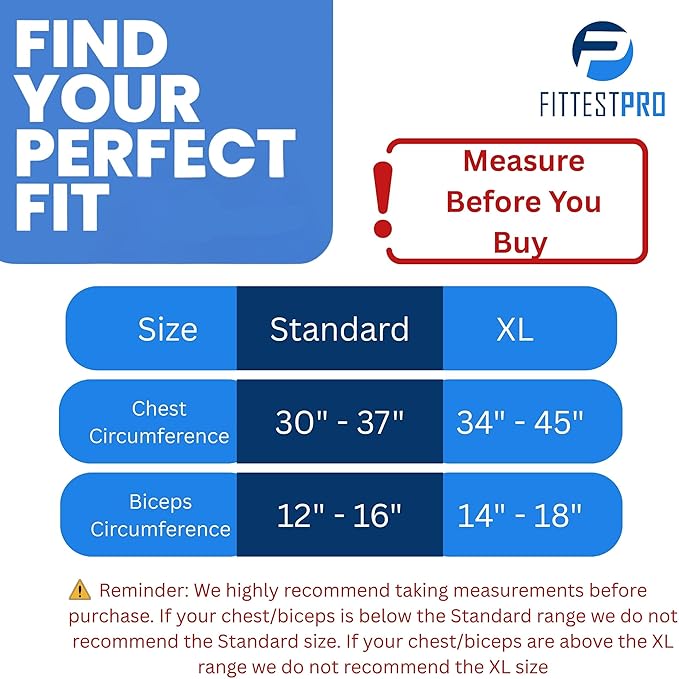 Fittest Pro Shoulder Ice Pack Wrap, HSA or FSA Eligible, Reusable Cold Therapy Wrap for Tendonitis, Swelling, Rotator Cuff, and Recovery - Shoulder Brace Compression Sleeve