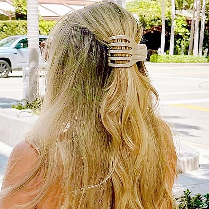 Camila Paris CP3539 French Hair Clip for Women, Hair Side Clips, 2.5 Inch Girls Hair Claw Clips Jaw Fashion Durable Styling Hair Accessories for Women, Strong Hold No Slip Grip, Made in France