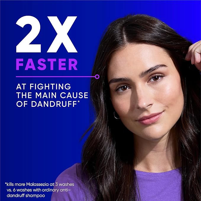 Head & Shoulders Anti-Dandruff Shampoo, Clinical Strength Advanced Oil Control Twin Pack, 1% Selenium Sulfide, Seborrheic Dermatitis Relief, Oily Scalp, 13.5 fl oz Each