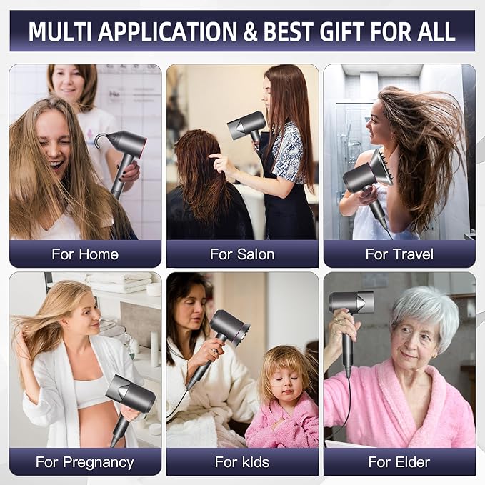 Hair Diffuser Attachment Nozzles for Hair Dryer Hd01 Hd02 Hd03 Hd04 Hd08 Hd15-Diffuser Attachment for Hair Dryer-Styling Flyaway Attachment Nozzles/Smoothing Nozzle Tools Attachment