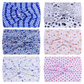 Extra Wide Headbands for Women, 7'' Large Cotton Like Turban Knotted Bandana Head Bands for Women Non Slip, Boho Headbands for Women's Hair (6PCS Print 1, average size)
