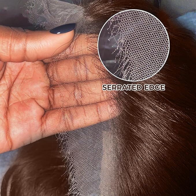 250 Density 13x6 FULL SKINLIKE HD lace front wigs Human Hair Chocolate Brown Pre Plucked Real 15A 0.10mm Ultra-thin Invisible Front HD Lace wigs Small Knots Body Wave Full Virgin Hair 20 Inch