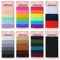 Elastic Hair Ties for Women, Girls & Kids 240 Bulk Pack, 4MM Ponytail Holders for Thick, Medium, Thin, Fine and Short Hair Rubber Bands Colorful Hair Accessories (40 Assorted Colors)