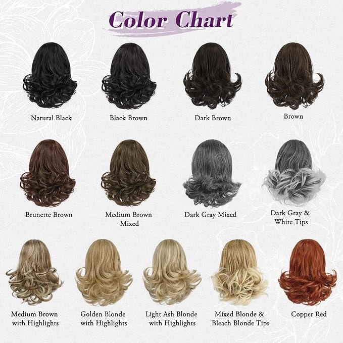 BARSDAR Drawstring Ponytail Extension - 10 Inch Short Wavy Medium Brown Ponytail Extensions for Women - Synthetic Comb Clip in Ponytail Hairpieces Fake Pony Tails Daily - Medium Brown Mixed