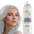 Temporary Hair Color Spray | 150ml Instant Hair Spray for Adults & Kids | Washable & Non-Sticky, Gentle Formula, Silver White | Halloween, Cosplay, Costume Party, Festivals
