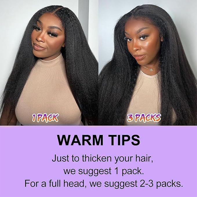 Kinky Straight Clip in Hair Extensions 14 Inch Human Hair Yaki Straight Clip ins Seamless Remy Human Hair Clip in Extensions for Women Natural Black 8Pcs 100g 20 Clips