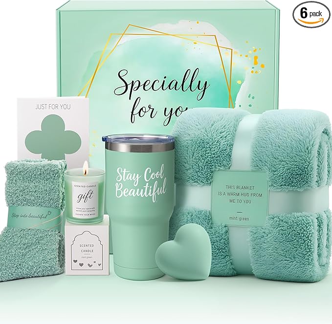 Christmas Spa Gifts for Women – Luxury Relaxation & Self-Care Gift Set – Perfect for Birthdays, Mother's Day, Valentine's Day, Get Well – Ideal for Mom, Wife, Sister, Best Friend, Boss, Her, Grandma