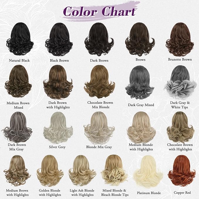BARSDAR Drawstring Comb Clip Ponytail Extension - 10 Inch Short Wavy Clip in Ponytails Hairpieces for Women - Synthetic Gray Ponytail Extensions Fake Pony Tails - Dark Brown Mix Gray