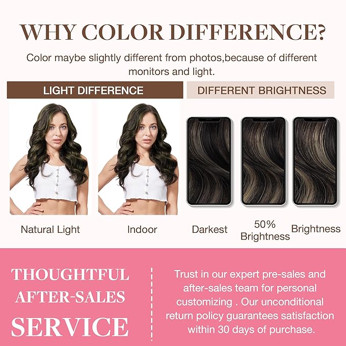 GOO GOO Clip in Hair Extensions Real Human Hair, Remy Human Hair Extensions Clip ins for Women, Natural Human Hair, 18inch 130g 7Pcs, 1B/16/1B Balayage Natural Black to Light Blonde