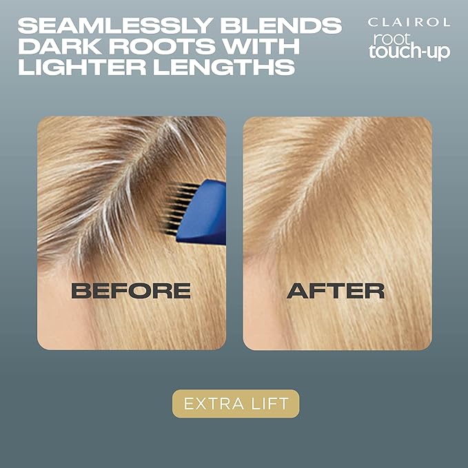 Clairol Root Touch-Up Permanent Hair Dye, Extra Lift Hair Color, Pack of 1
