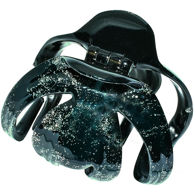 Camila Paris CP3870 French Octopus Hair Clip for Women Thick Hair and Long Curly Wavy Hair, Girls Hair Claw Clips, Styling Claw Clip for Thick Hair, Strong Hold No Slip Grip, Made in France