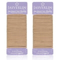Thick Hair Elastics Ties Blonde, Large Ponytail Holders Hair Bands for Women’s Curly Thin Texture, 5mm No Damage Breakage Braided Accessories for Girls 48 Pcs