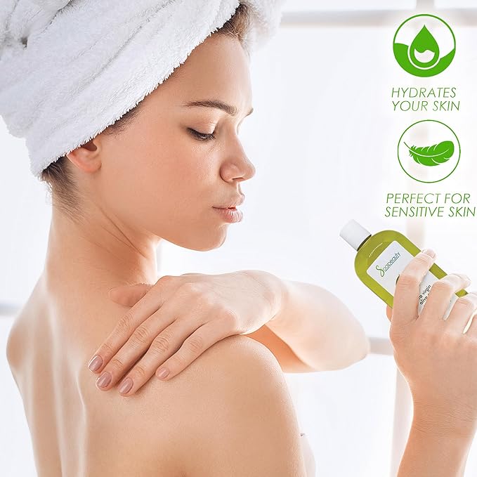 Soapeauty Extra Virgin Olive Oil | 100% Pure & Natural Unrefined Cold-Pressed Carrier Oil | Massage & Body Oil | for Skin, Face, Hair, and Soap Making | Carrier for Essential Oils - 32 Fl Oz
