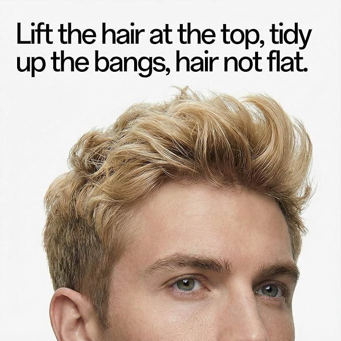 ApexFlow Men's Short Hair Instant Volume Cream-Gentle Formula, Effective, Eco-Friendly Refill Design, Easy styling,Non-Greasy,Volumizing & Texturizing, for Men with Short Hair Small Size (Small 1pcs)