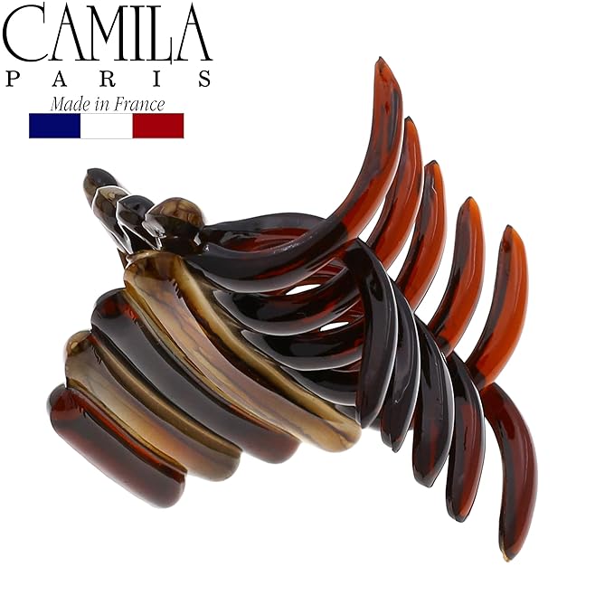 Camila Paris MP944 French Hair Clip for Women, Girls Hair Claw Clips Jaw Fashion Durable and Styling Hair Accessories for Women, Strong Hold No Slip Grip, Made in France