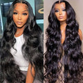 Lemoda 13x6 Full Lace Frontal Virgin Human Hair Wigs Body Wave 210% Density 15A 13x6 HD Transparent Lace Front Wigs 22inch Brazilian Body Wave Wigs