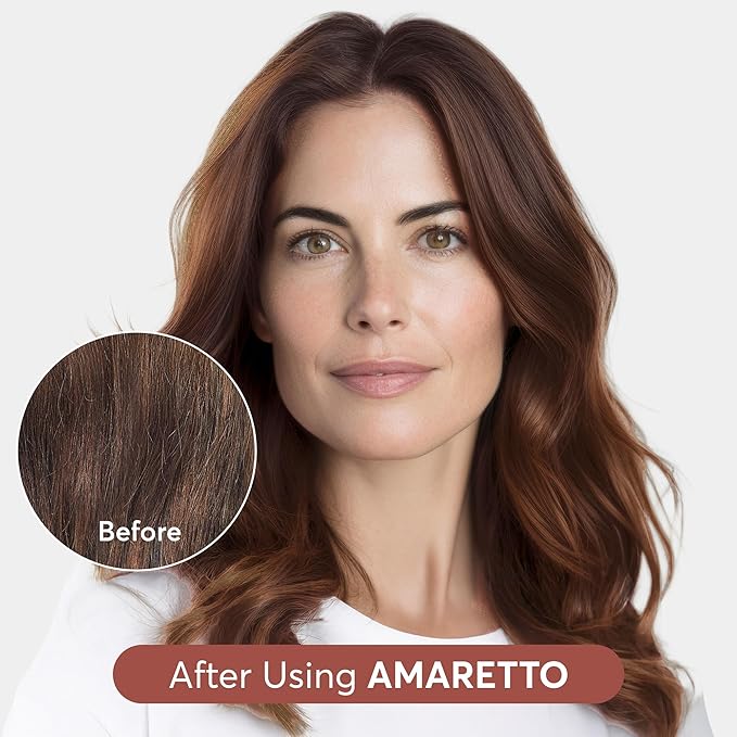 Madison Reed Color Reviving Gloss, Amaretto - Bronze, Semi-Permanent Hair Dye, Enhances Hair Color & Corrects Tone, Adds Brilliant Shine, Keratin & Argan Oil, 4 Fl Oz (118 mL)